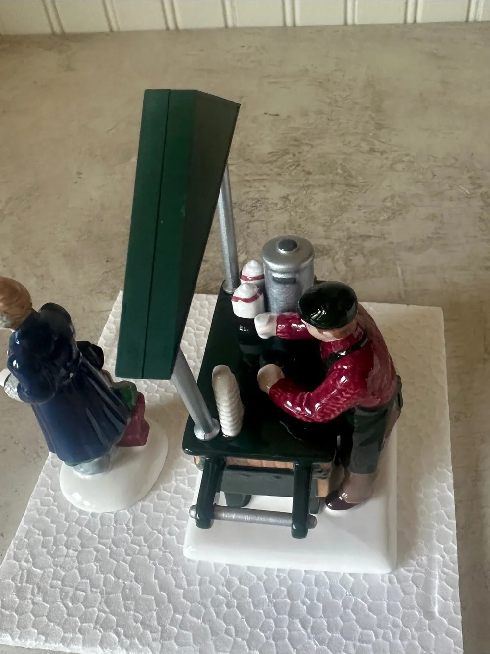 Department 56 Snow Village Starbucks Coffee Cart Brand New #54870 Accessory 2 pc